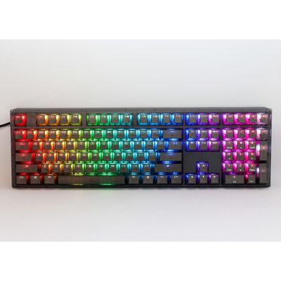 10. Ducky One 3 Aura Gaming-Tastatur USB QWERTY Amerikanisches/Internationales Layout Schwarz