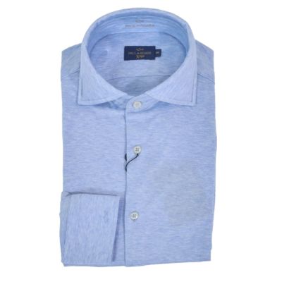 3. Paul&Shark Herrenhemd aus hellem Denim-Jersey - Modell 26413146CF (Größen)