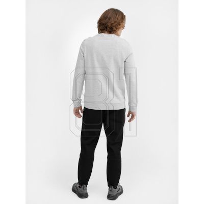 7. Sweatshirt 4F M 4FSS23TSWSM349 cooles hellgrau meliert
