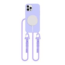 Tech-Protect MagNecklace MagSafe Hülle für iPhone 12/12 Pro – Lavendel