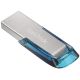 2. SANDISK USB 3.0 ULTRA FLAIR 64GB BLAU 150MB/s