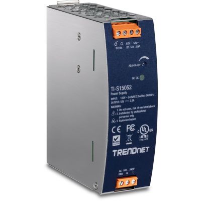 2. TRENDnet DIN-Schienen-Netzteil, 150 W, 52 V DC, 2,89 A, AC/DC