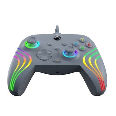 12. PDP Afterglow Wave Gray USB-Gamepad (Analog/Digital) für PC, Xbox One, Xbox Series S und Xbox Series X