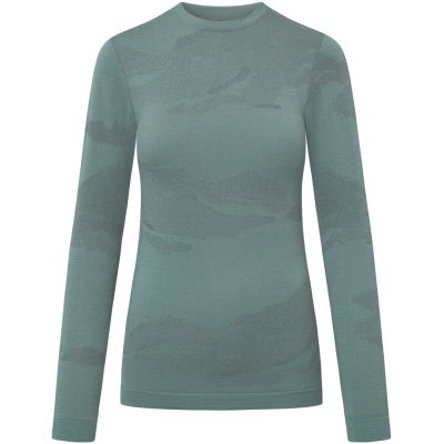 VIKING Gasher Merino Damen Langarmshirt Grün XXL