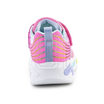 9. Skechers S-Lights Wavy Beams Jr 302338L-PKMT shoes