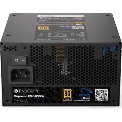 10. ENDORFY Supremo FM6 850 W Netzteil EY7A012
