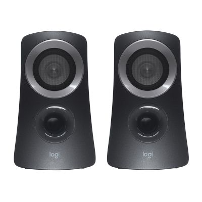4. Logitech 980-000413 Computerlautsprecher-Set (2.1; schwarz)