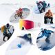 5. Qunature White Skibrille für Erwachsene - Weiß