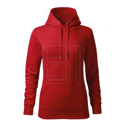 2. Malfini Cape Free W MLI-F1407 rotes Sweatshirt
