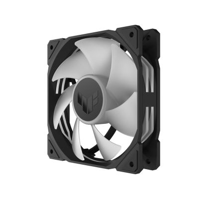 6. ASUS TUF GAMING TR120 ARGB 3-in-1 Schwarzes Computergehäuse mit integriertem 12 cm Luftkühler