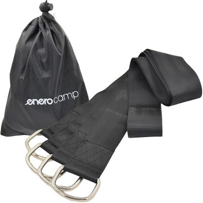 4. Gurt zum Aufhängen einer Hängematte (Schaukelset, 2-teilig) – Enero Camp