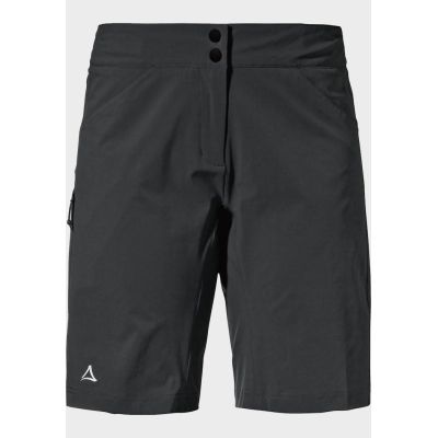 7. Damen-Radshorts Schoffel Shorts Danube – Schwarz, Größe: S