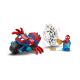 4. LEGO Marvel Spiderman 11206 Spidey auf einem Motorrad gegen Rhino