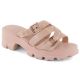 12. Zaxy duftende Flip-Flops mit Absatz in Nude W NN285044 INT2009B
