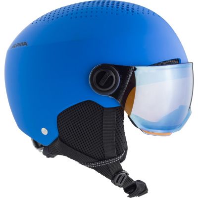 4. ALPINA ZUPO VISOR Q-LITE BLAU 51-55 Skihelm