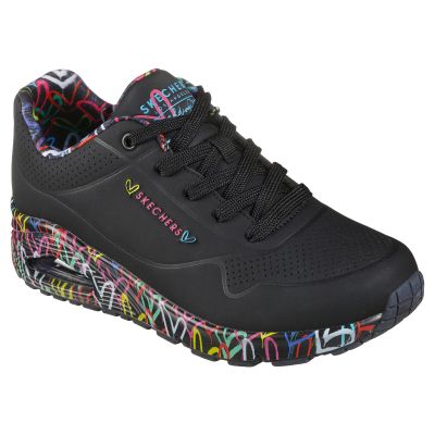 4. Skechers Damenschuhe UNO LOVING LOVE 155506 BBK