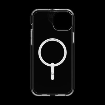 ZAGG Crystal Palace Snap MagSafe Case für iPhone 14 Plus / 15 Plus - Transparent