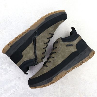 10. Wasserdichte Herren-Trekkingschuhe in Khaki Rieker 35508-25