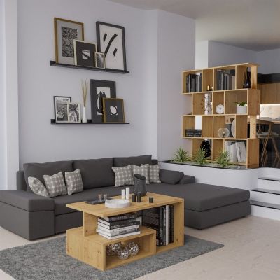 5. FIESTA 4P Bücherregal 59,5x30xH140 Artisan