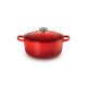 Le Creuset Signature Bräter rund 22 cm Kirsche
