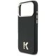 6. Karl Lagerfeld MagSafe Hülle mit Karl-Kopf-Logo für iPhone 17 Pro Max – Schwarz