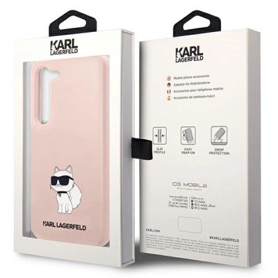 8. Karl Lagerfeld KLHCS23MSNCHBCP S23+ S916 Hardcase pink/pink Silikon Choupette