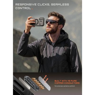 10. Supcase Grip Pro Mag MagSafe Hülle für iPhone 18 Pro / 17 Pro - Schwarz