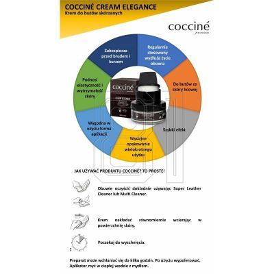 4. Coccine farblose Creme für Narbenleder DA0241