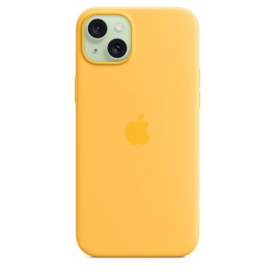 5. Apple Silikonhülle mit MagSafe Sunshine, für iPhone 15 Plus, MWNF3ZM/A