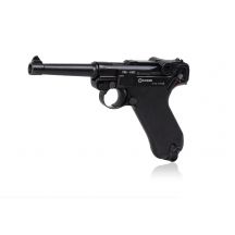 Luftpistole RANGER P08 Parabellum KWC Kal. 4,5 BBs BLOW BACK 21 Schuss VOLLMETALL CO2 (AAKCMB410AZB)