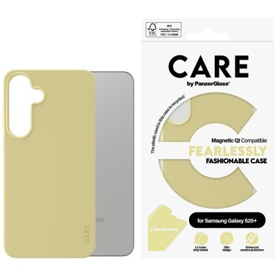 CARE by PanzerGlass Fashion QI Hülle für Samsung Galaxy S25+ - Gelb