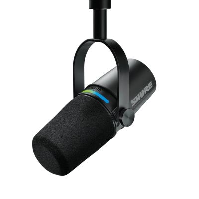 4. Shure MV7i – Intelligentes Mikrofon mit US-Schnittstelle