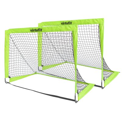 14. VIRTUFIT FALTBARES FUSSBALLTORSET - FUSSBALLTORE - 120 X 90 CM