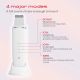 4. MAXGROOM M-169 Ultraschall-Kavitationspeelinggerät mit LED-Lichttherapie – weiß