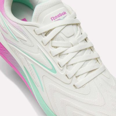 7. Reebok NANO X5 EDGE CHALK/VIRTUAL PINK/ATOMIC AQUA Sneaker (100249420)