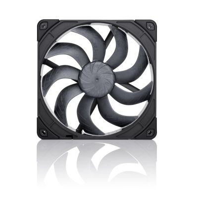 8. NOCTUA 140mm NF-A14x25 G2 PWM Lüfter Chromax Schwarz
