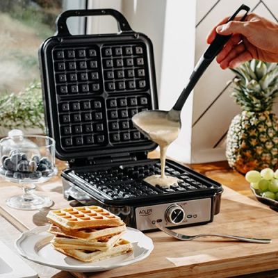 7. ADLER AD 3083 Waffeleisen