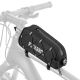 Rockbros TL004 ROAD TO SKY 0,7L Wasserdichte Rahmentasche für Fahrräder - Schwarz