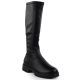 6. Damen-Plateau-Stiefel schwarz Potocki 25-12729
