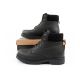 10. Wrangler Arch Herrenschuhe Chelsea Boots elegante Stiefeletten Naturleder Schwarz