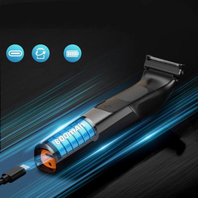 7. MAXGROOM M-319 Multifunktionstrimmer mit austauschbaren Aufsätzen – schwarz
