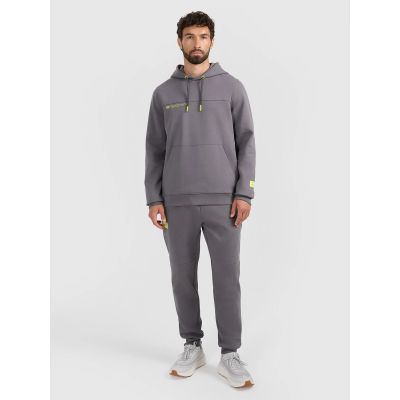 9. Herren-Sweatshirt mit Kapuze, offen, 4F 4FRAW25TSWSM2458-23S