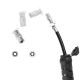 7. Rockbros 810PCS-HP Mini-Handpumpe für Fahrräder mit Presta- und Schrader-Schlauch – Schwarz