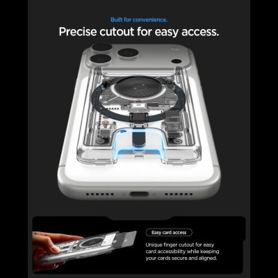 8. Spigen Ultra Hybrid Wallet MagSafe Magnetische Handyhülle - Neo One