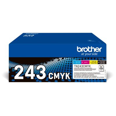 Brother Toner-Kit TN243CMYK=TN-243CMYK, 1000 Seiten