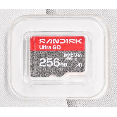 3. Sandisk Ultra Go microSD UHS-I 256GB MicroSD 190MB/s(R)
