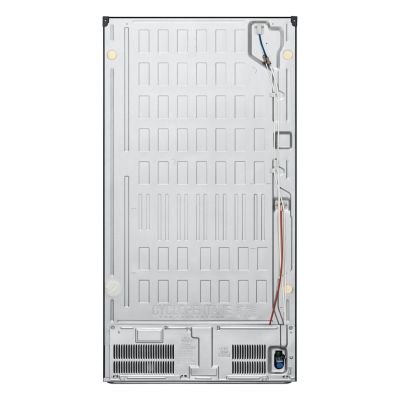 13. LG GMG960EVJE Side-by-Side-Kühlschrank mit mehreren Türen, 179 cm, Essence Black Steel, Mattschwarz, Total NoFrost, Wasserzulauf