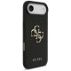 4. Guess Grained Big 4G & Classic Logo Hülle für iPhone Air - Schwarz