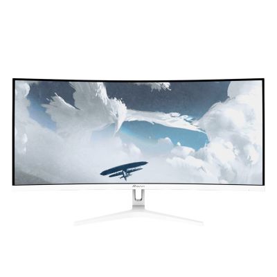 Arozzi Nova 34" Curved Computermonitor 86,4 cm (34") 3440 x 1440 px 4K Ultra HD LED Weiß