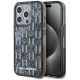 Karl Lagerfeld Liquide Glitter Monogram Gradient iPhone 15 Pro Max Hülle - Schwarz